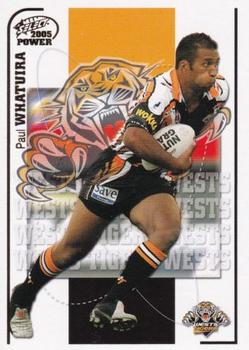 2005 Select Power #181 Paul Whatuira Front